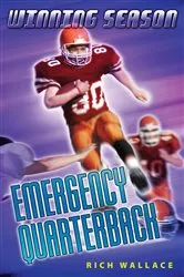 Book cover of Emergency Quarterback #5 by Rich Wallace