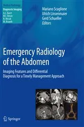 Book cover of Emergency Radiology of the Abdomen by Mariano Scaglione