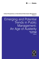 Book cover of Emerging and Potential Trends in Public Management by John Diamond