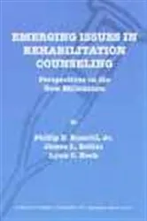 Book cover of Emerging Issues in Rehabilitation Counseling by Philip Rumrill