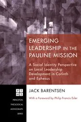 Book cover of Emerging Leadership in the Pauline Mission by Jack Barentsen