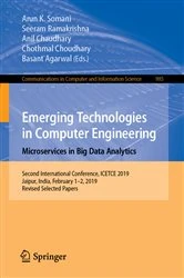 Book cover of Emerging Technologies in Computer Engineering: Microservices in Big Data Analytics by Arun K. Somani