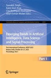 Book cover of Emerging Trends in Artificial Intelligence, Data Science and Signal Processing by Saurabh Singh