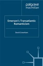 Book cover of Emerson's Transatlantic Romanticism by D. Greenham