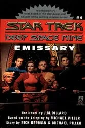 Book cover of Emissary by J.M. Dillard