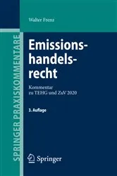 Book cover of Emissionshandelsrecht (3rd ed.) by Unknown