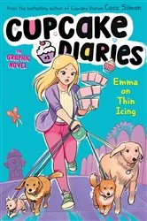 Book cover of Emma on Thin Icing The Graphic Novel by Coco Simon