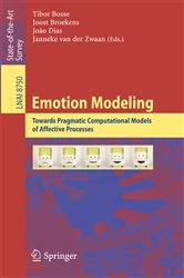 Book cover of Emotion Modeling by Tibor Bosse