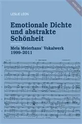Book cover of Emotionale Dichte und abstrakte Schoenheit by Leslie Leon