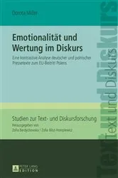 Book cover of Emotionalitaet und Wertung im Diskurs by Zofia Bilut-Homplewicz