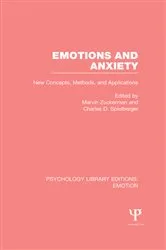 Book cover of Emotions and Anxiety by Marvin Zuckerman