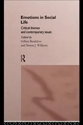 Book cover of Emotions in Social Life by Gillian Bendelow