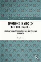 Book cover of Emotions in Yiddish Ghetto Diaries by Amy Simon