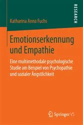 Book cover of Emotionserkennung und Empathie by Katharina Anna Fuchs