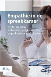 Book cover of Empathie in de spreekkamer by F.A.W.M. Derksen