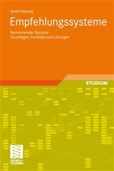 Book cover of Empfehlungssysteme by André Klahold