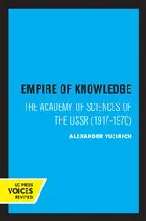 Book cover of Empire of Knowledge by Alexander Vucinich