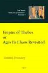 Book cover of Empire of Thebes, Or Ages in Chaos Revisited by Emmet Sweeney