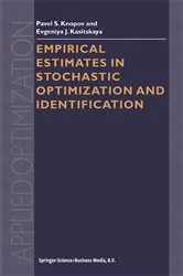 Book cover of Empirical Estimates in Stochastic Optimization and Identification by Unknown