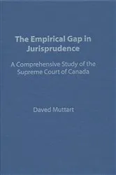 Book cover of Empirical Gap in Jurisprudence by Daved Muttart