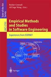 Book cover of Empirical Methods and Studies in Software Engineering by Reidar Conradi