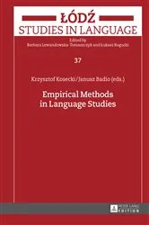 Book cover of Empirical Methods in Language Studies by Lukasz Bogucki