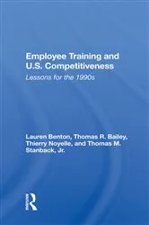 Book cover of Employee Training And U.s. Competitiveness by Lauren Benton