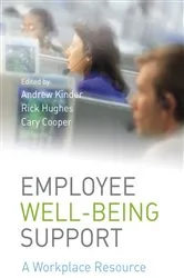 Book cover of Employee Well-being Support by Andrew Kinder