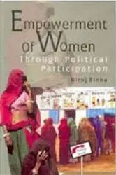 Book cover of Empowerment of Women Through Political Participation by Niroj Sinha