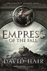 Book cover of Empress of the Fall by David Hair