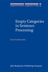 Book cover of Empty Categories in Sentence Processing by Sam Featherston