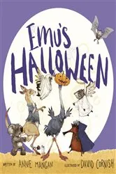 Book cover of Emu's Halloween by Anne Mangan