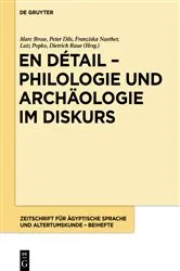 Book cover of En détail – Philologie und Archäologie im Diskurs by Marc Brose