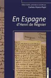 Book cover of « En Espagne » d'Henri de Régnier by Carlota Vicens-Pujol
