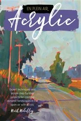 Book cover of En Plein Air: Acrylic by Mark Mehaffey