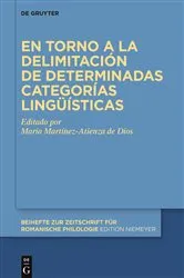Book cover of En torno a la delimitación de determinadas categorías lingüísticas by Unknown