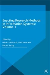 Book cover of Enacting Research Methods in Information Systems: Volume 1 by Leslie P. Willcocks