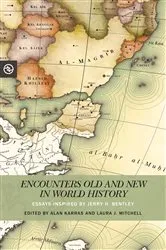 Book cover of Encounters Old and New in World History by Alan Karras
