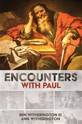 Book cover of Encounters with Paul by Ben III Witherington