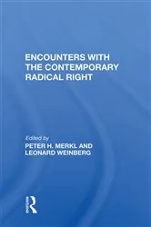 Book cover of Encounters With The Contemporary Radical Right by Peter H. Merkl