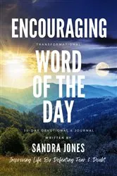 Book cover of ENCOURAGING WORD OF THE DAY by SANDRA JONES