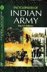 Book cover of Encyclopaedia of Indian Army (Conflicts: Post-Independence-III) by Brig V P Malhotra