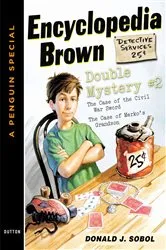 Book cover of Encyclopedia Brown Double Mystery #2 by Donald J. Sobol