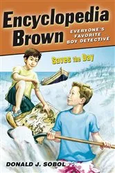 Book cover of Encyclopedia Brown Saves the Day by Donald J. Sobol