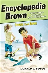 Book cover of Encyclopedia Brown Tracks Them Down by Donald J. Sobol