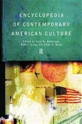 Book cover of Encyclopedia of Contemporary American Culture by Robert Gregg