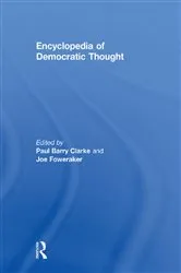 Book cover of Encyclopedia of Democratic Thought by Paul Barry Clarke