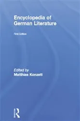 Book cover of Encyclopedia of German Literature by Matthias Konzett