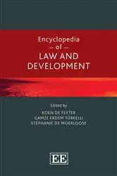 Book cover of Encyclopedia of Law and Development by Koen De Feyter