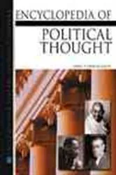 Book cover of Encyclopedia of Political Thought by Garrett Ward Sheldon